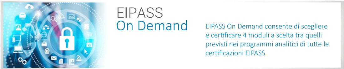 Certificazione eipass on demand Piacenza